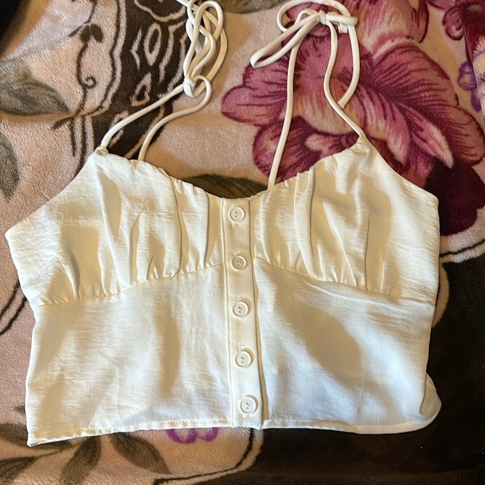 Cute tank crop top